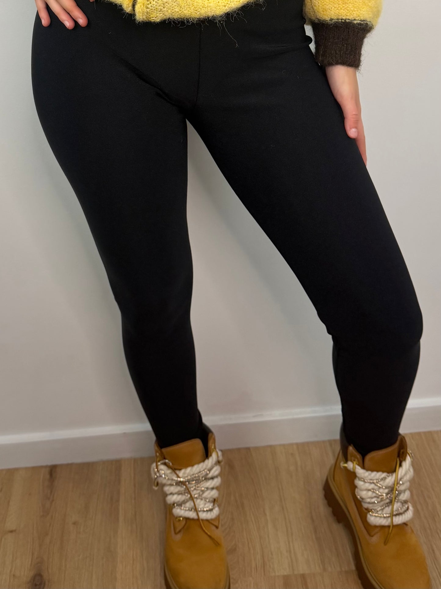 Leggings Satin felpati